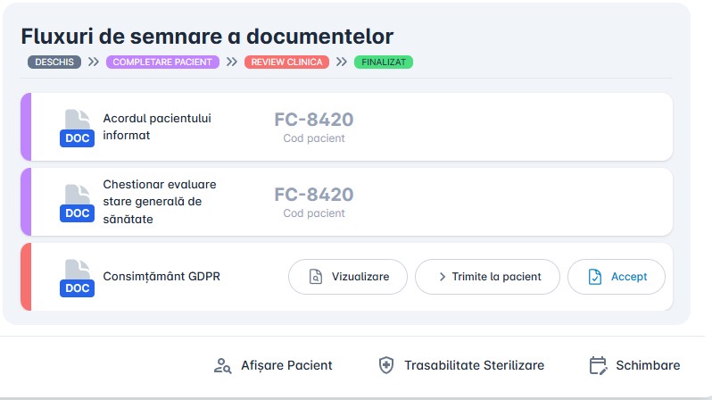 Gestionare GDPR și securizarea datelor pacienților în clinica stomatologică digitalizată - Conformitate și protecție oferite de Software Smiles Manager