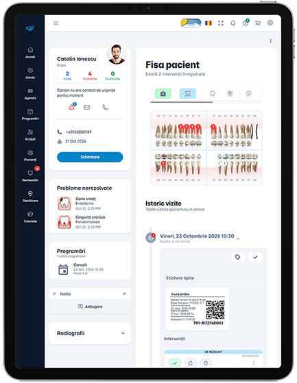 SmilesManager - Etichete pentru trasabilitatea sterilizării instrumentelor